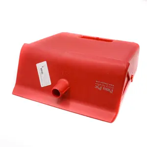 Совок под рукоять 330х310х120мм красный арт.80201-3