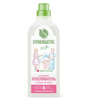Отбеливатель для белья СИНЕРГЕТИК бесхлорный 1 л