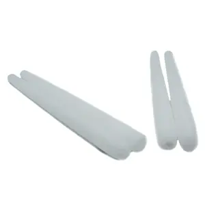 Свеча коническая диаметр 22мм, высота 250мм, БЕЛАЯ 1шт