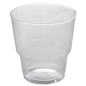 Стакан одноразовый пластиковый прозрачный Кристалл 200мл