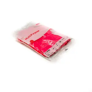 Перчатки резиновые Vileda Многоцелевые L красные арт. 174345