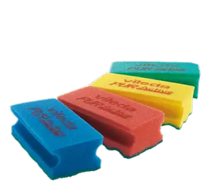 Губка Vileda ПурАктив голубая 63х140х45 мм (артикул производителя 123118)