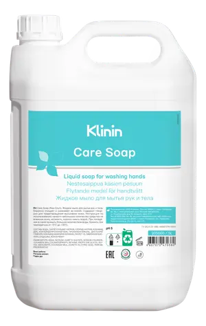 Мыло жидкое для рук и тела Klinin Care Soap 5 л (артикул производителя 205000)