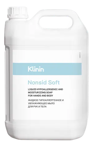 Мыло жидкое для рук антибактериальное Klinin Erisan Nonsid Soft 5 л (артикул поризводителя 205293)