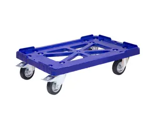 Тележка 600*400 пласт. (арт.508) СИНЯЯ