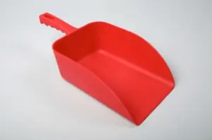 Совок ручной 160х360мм красный арт.15107-3