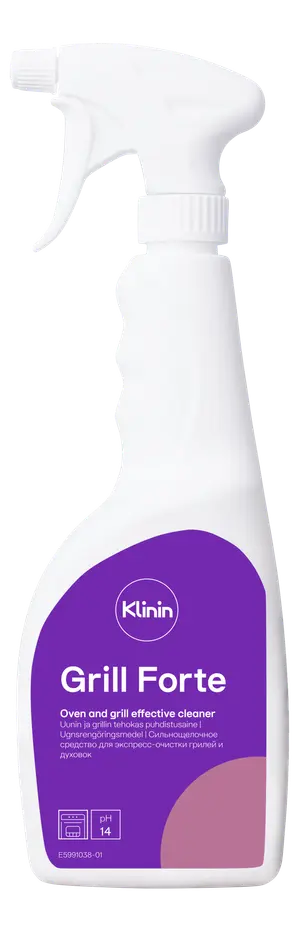 Средство для чистки грилей, плит, духовок Klinin Grill Forte 0,75 л с распылителем (артикул производителя 205167)