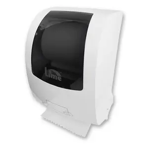 Диспенсер для полотенец в рулоне Lime Prestige MATIС пластиковый белый (артикул производителя HF108)