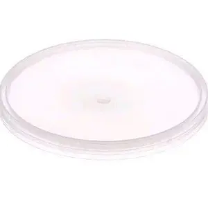 Крышка для контейнера пластиковая круглая d69 мм, 120/155 мл прозрачная