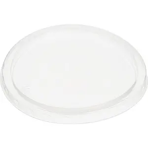 Крышка для контейнера пластиковая круглая d115, 500 мл прозрачная 