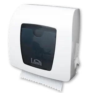 Диспенсер для полотенец в рулоне Lime Prestige MATIC mini пластиковый белый (артикул производителя HF106)