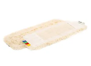 Моп плоский 60х13см хлопок карман белый (артикул производителя CN3013)