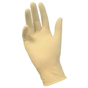 Перчатки одноразовые латекс 100шт/пач L неопудренные