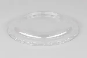 Крышка для контейнера пластиковая круглая d95 мм, прозрачная Стиролпласт