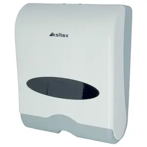 Диспенсер Ksitex для лист. полотенец пластиковый белый арт. ТН-603НW