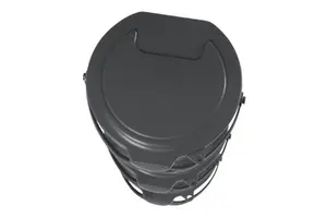 Крышка на ведро 9л черная арт 80112-6