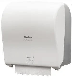 Диспенсер для полотенец с автоматической перезаправкой VEIRO PROFESSIONAL POD2 пластиковый белый