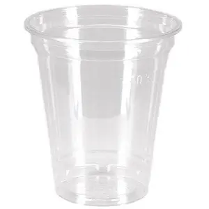 Стакан одноразовый пластиковый прозрачный 300-425мл