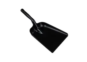 Совок для мусора 270х320х540мм черный арт 80305-6