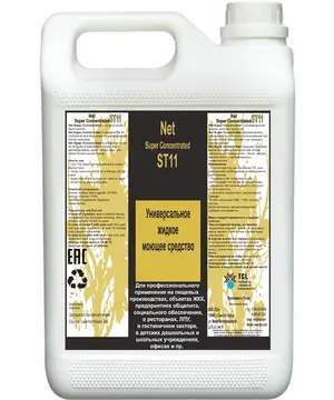 Средство щелочное моющее для кухни TCL NET Super Concentrated 5 л (арт ST11)