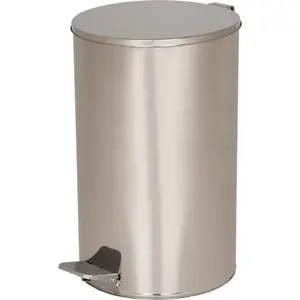 Урна с педалью 20 л Хром (артикул производителя УМП-20 )