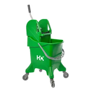 Ведро с отжимом HQ 31л зеленое (артикул производителя 74623)