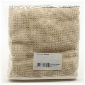 Тряпка для пола большая, 60х80, х/б неткол 3-сл, бежевая