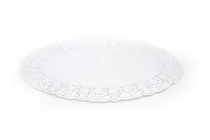 Салфетка ажурная 19х27см овальная 250шт/уп