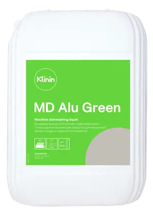 Средство моющее для ПММ Klinin MD Alu Green для алюминиевой посуды 10 л (артикул производителя 205286)