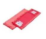 Моп плоский 40х13см микрофибра ухо+карман красный  (артикул производителя MF2090)