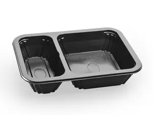 Контейнер под запайку 187х137х36-2 ПРУ 30/70 580мл Черный 