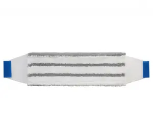 Моп плоский 40см микрофибра ухо с жесткими абразивными вставками синий SYR (артикул производителя 993949)