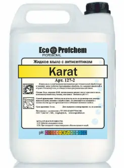 Мыло жидкое для рук ЭкоПрофХим Karat с антисептиком 5 л (артикул производителя 127-2)