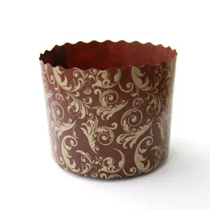 Форма бумажная для выпечки куличей 120г 70х85мм