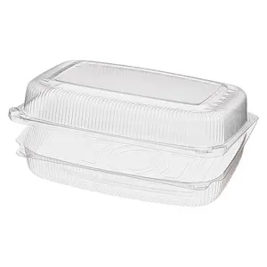 Контейнер ракушка РК-30 пластиковый прямоугольный 218х150х64 мм прозрачный 