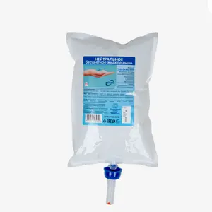 Мыло для рук картридж Keman S1 нейтральное бесцветное 1 л (артикул производителя 100024-БЦ1000)