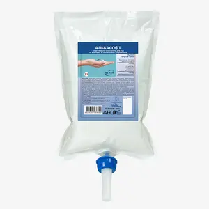 Мыло очиститель для рук от жировых и технических загрязнений картридж Keman S1 1 л арт.100114-1000