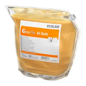 Средство слабощелочное Эколаб Oasis Pro All Bath 2 л (артикул производителя 430720202)