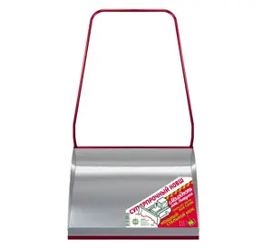 Движок для уборки снега стальной с П-образной ручкой 54х80 см (артикул производителя 1459)