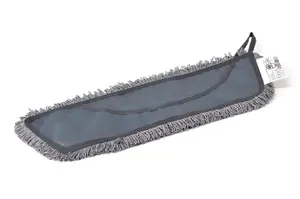 Моп плоский микрофибра 50 см единый карман петлевой серый (артикул производителя MF2215)