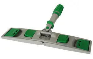 Держатель мопов универсальный Selmop 40х11 см ухо/карман пластиковый серый/зелёный (артикул производителя UM40G)