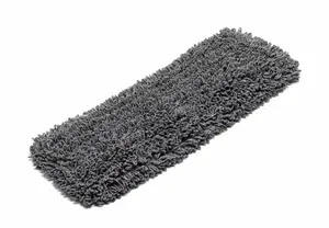 Моп плоский Ben Fatto 40х13см микрофибра петлевой ухо+карман серый, BF30564