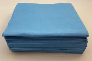 Салфетка микроволоконная 30х33 см синяя WIPEXPERT 130, 30 шт/уп