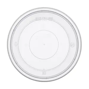 Крышка для контейнера пластиковая круглая d115, прозрачная