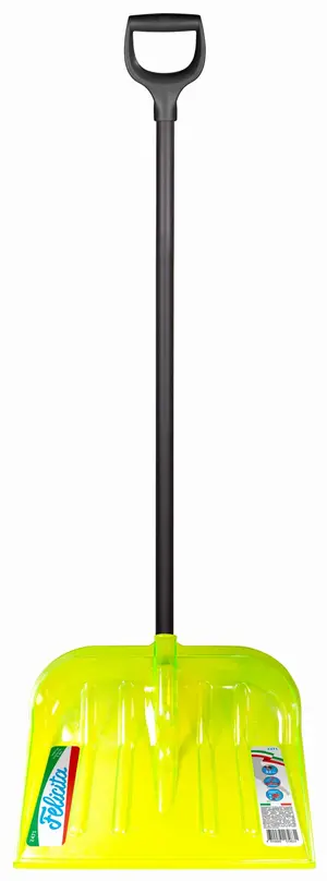 Лопата снеговая FELICITA с V-образная ручкой 47,5х40см (артикул производителя 2471)