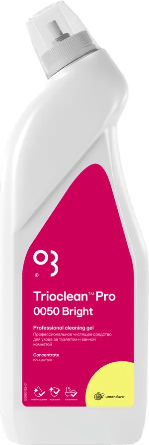 Средство кислотное для санузлов ТРИОКЛИН ПРО 0050 Брайт 0,7 л (артикул производителя 205403)