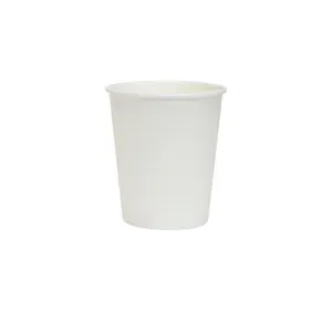 Стакан бумажный 250мл 1-сл белый d80мм