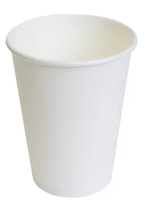 Стакан бумажный 300мл 1-сл белый (d90мм)