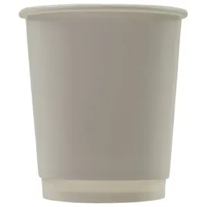 Стакан бумажный 250мл 2-сл d80мм белый