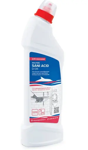 Средство кислотное универсальное против ржавчины и отложений Долфин SANI ACID 0,75 арт. D011-075